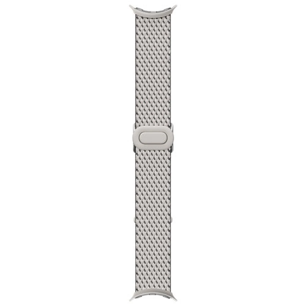 Bracelet tressé pour Pixel Watch 3 (41 mm) de Google - Porcelaine