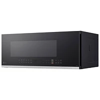 Four à micro-ondes à hotte intégrée de LG - 1,3 pi³ - Noir