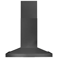 Broan 30" Wall Mount Range Hood (EWS1306BLS) - Black Stainless Steel