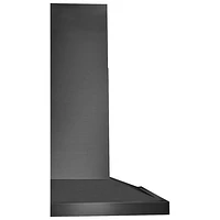 Broan 30" Wall Mount Range Hood (EWS1306BLS) - Black Stainless Steel