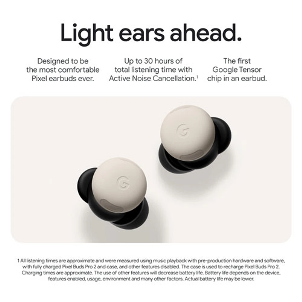 Google Pixel Buds Pro 2 In-Ear Noise Cancelling True Wireless Earbuds