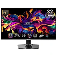 Msi 32" 4K Ultra HD 240Hz 0.03ms GTG OLED LED Gaming Monitor (MPG 321URX QD-OLED)