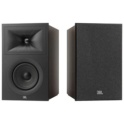 Haut-parleur d'étagère de 5,25 po Stage250B de JBL - Paire - Espresso