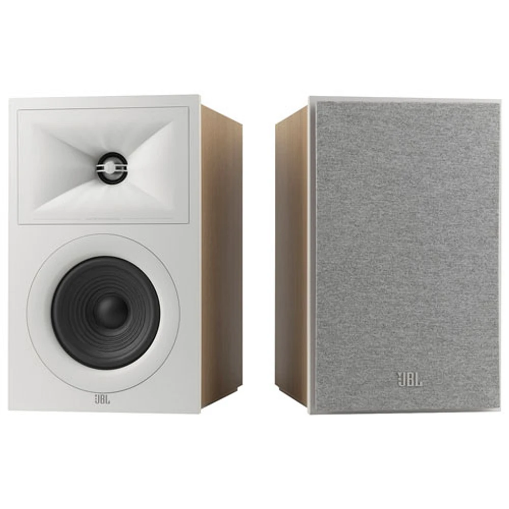 Haut-parleur d'étagère 5,25 po Stage250B de JBL - Paire - Café au lait