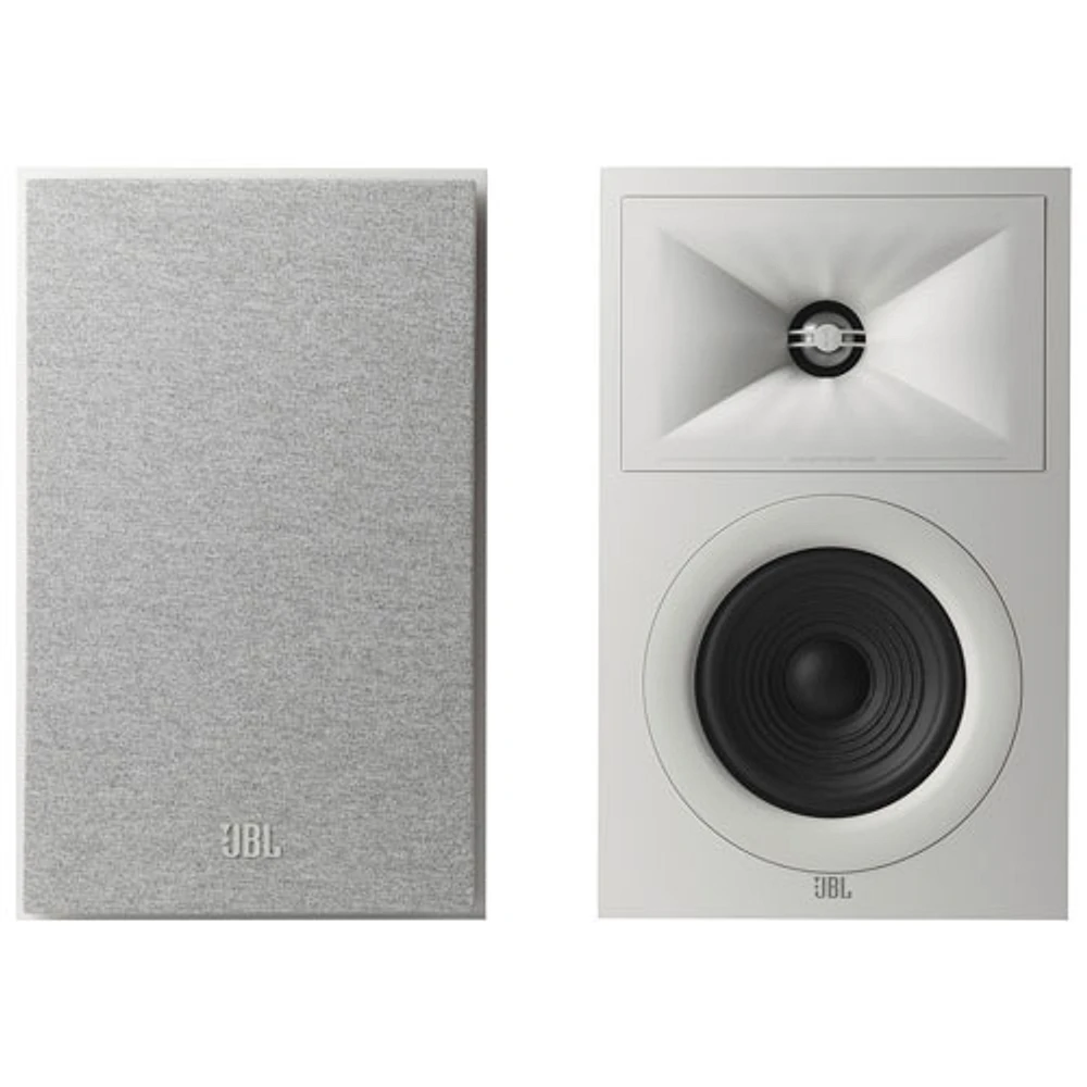 Haut-parleur d'étagère 5,25 po Stage250B de JBL - Paire - Café au lait