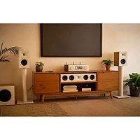 Haut-parleur d'étagère 5,25 po Stage250B de JBL - Paire - Café au lait