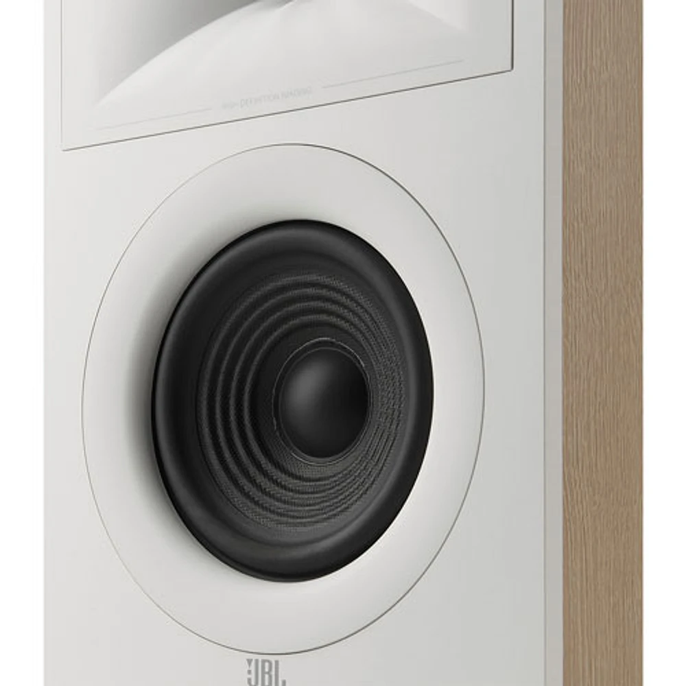 Haut-parleur d'étagère 5,25 po Stage250B de JBL - Paire - Café au lait