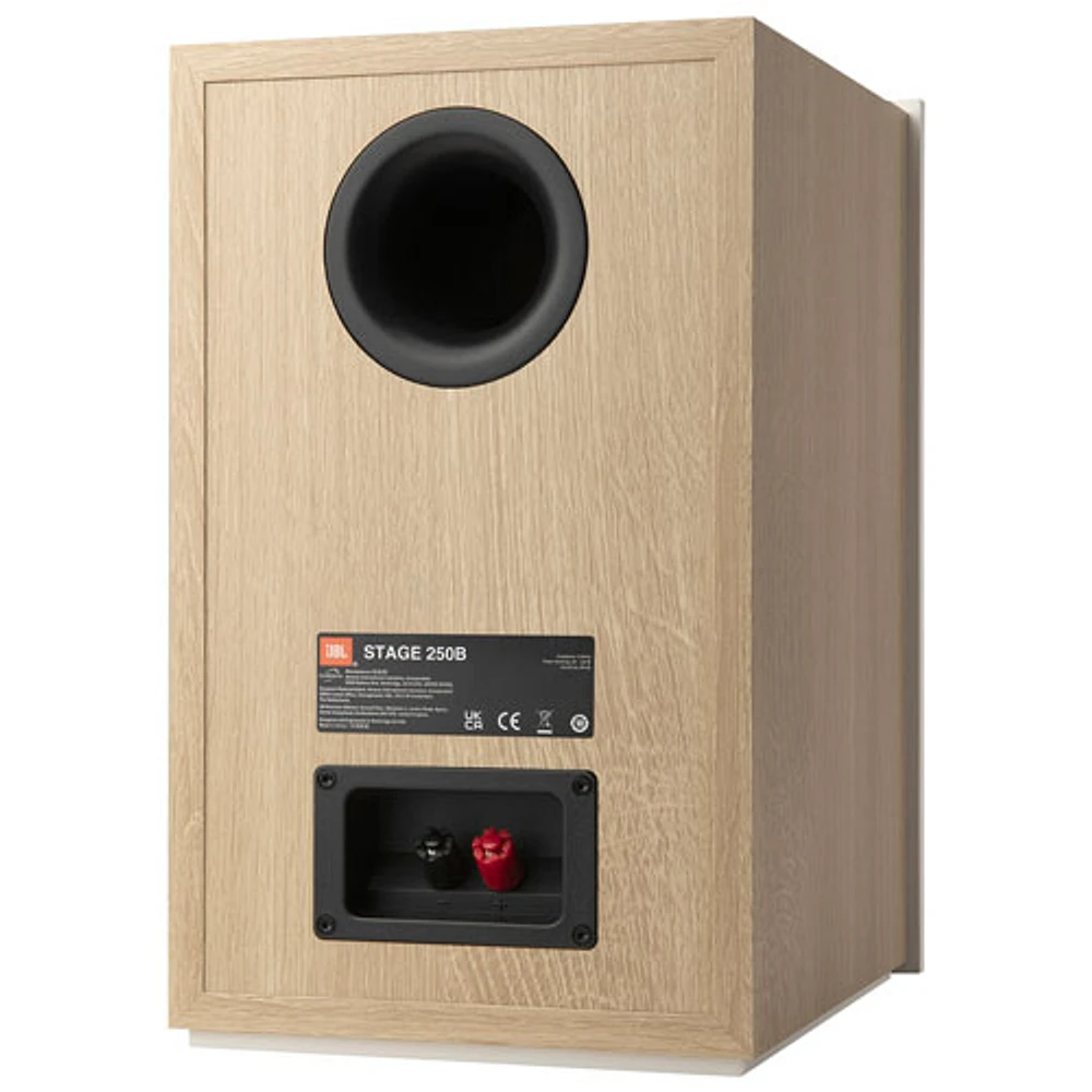 Haut-parleur d'étagère 5,25 po Stage250B de JBL - Paire - Café au lait