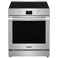 Boîte ouverte - Cuisinière à induction à 5 éléments avec friture à air chaud 6,2 pi³ 30 po Professional de Frigidaire - Acier inoxydable