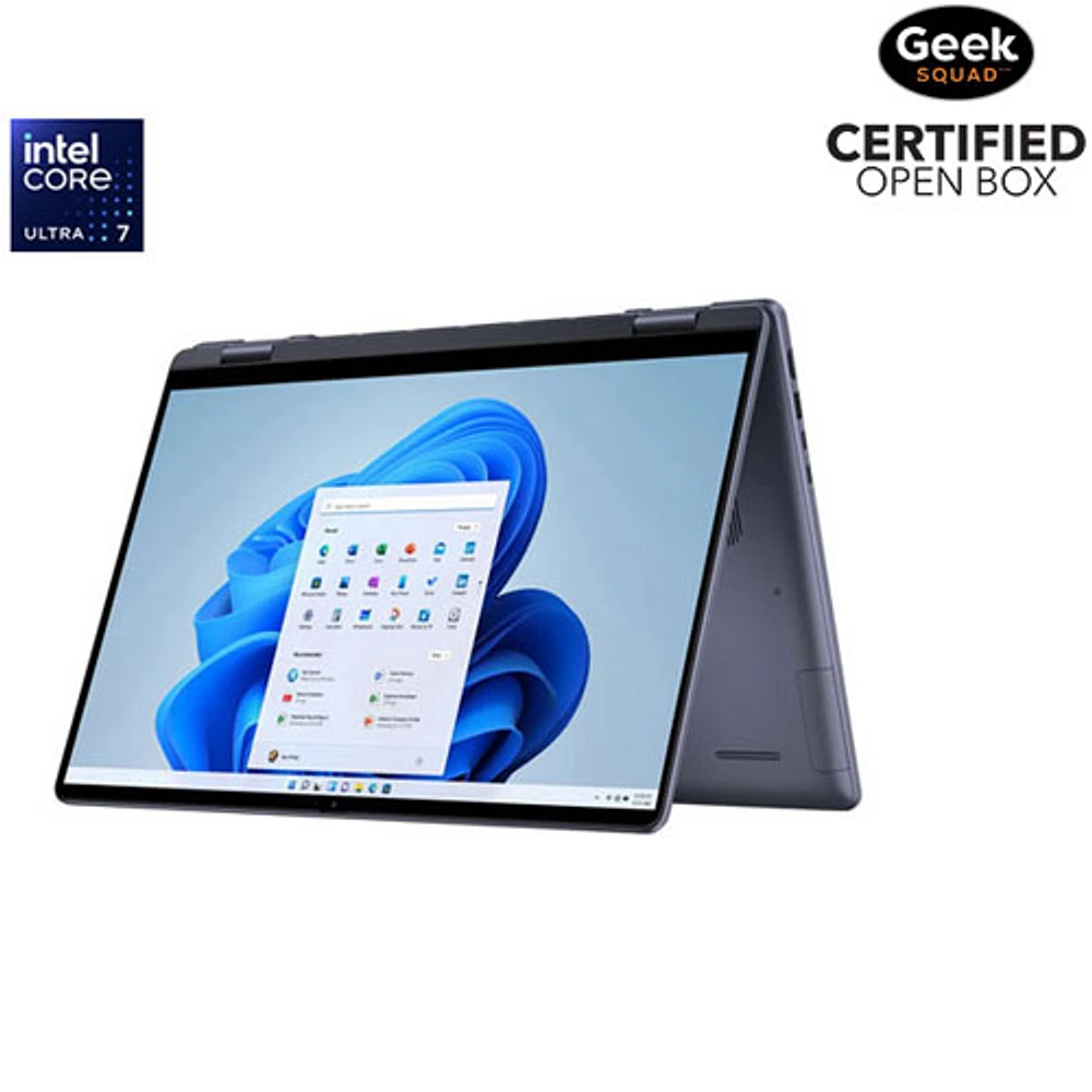 Boîte ouverte - Portable à écran tactile de 16 po Inspiron de Dell - Platine (Core Ultra 7 155H d'Intel/RAM 16 Go/SSD 1 To/Windows 11 Home)