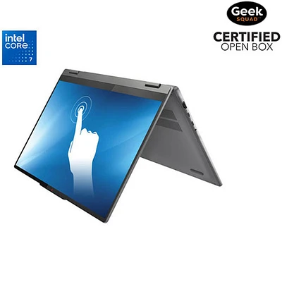 Boîte ouverte - Portable 2-en-1 à écran tactile de 16 po IdeaPad 5 de Lenovo (Core 7 150U d'Intel/SSD 512 Go/RAM 16 Go)