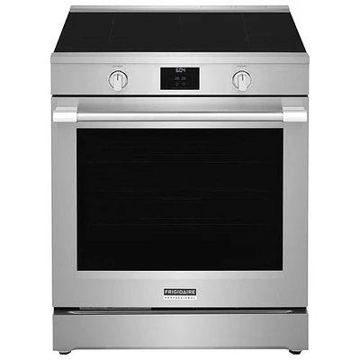 Open Box - Frigidaire Professional 30" 6.2 Cu. Ft.5-Element Induction Air Fry Range - SS - Scratch & Dent