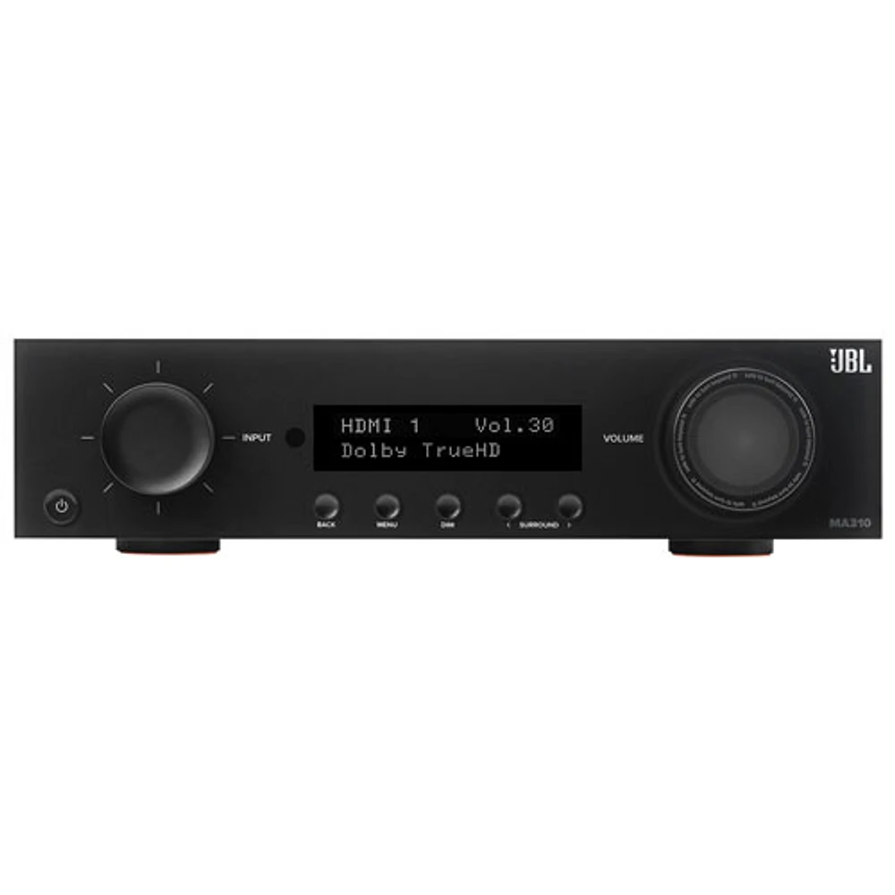 JBL MA Series JBLMA310BLKAM 5.2 Channel 8K Ultra HD Network AV Receiver - Black