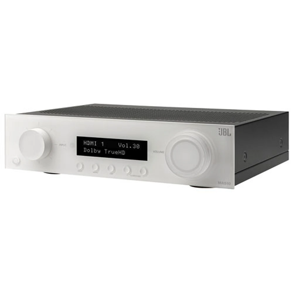 JBL MA Series JBLMA510WHTAM 5.2 Channel Network 8K Ultra HD AV Receiver - White