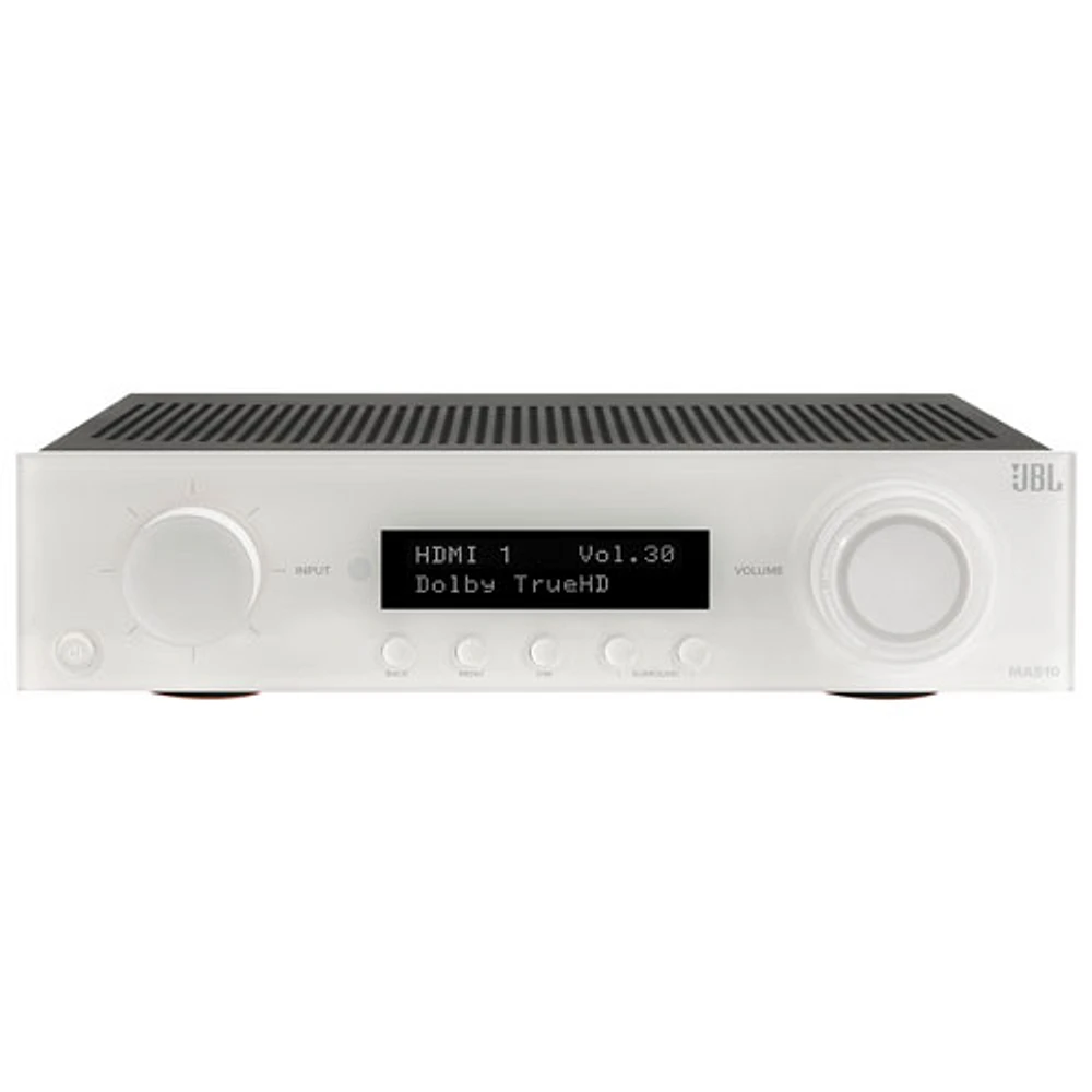 JBL MA Series JBLMA510WHTAM 5.2 Channel Network 8K Ultra HD AV Receiver - White