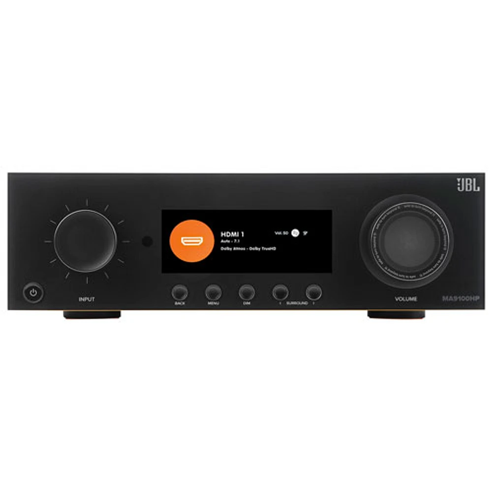 JBL MA Series JBLMA9100HPBLKAM 9.2 Channel Network 8K Ultra HD AV Receiver - Black