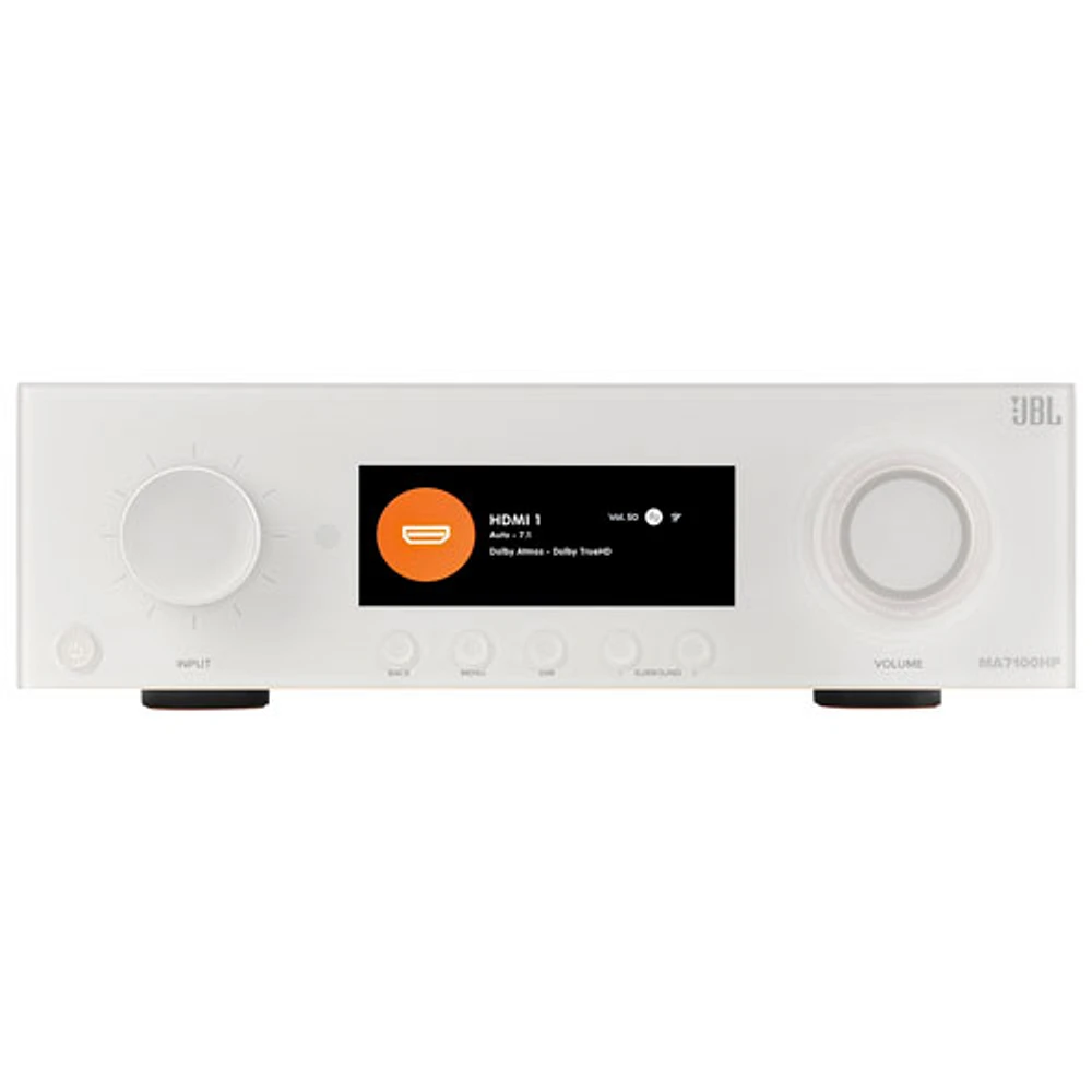 JBL MA Series JBLMA7100HPWHTAM 7.2 Channel Network 8K Ultra HD AV Receiver - White