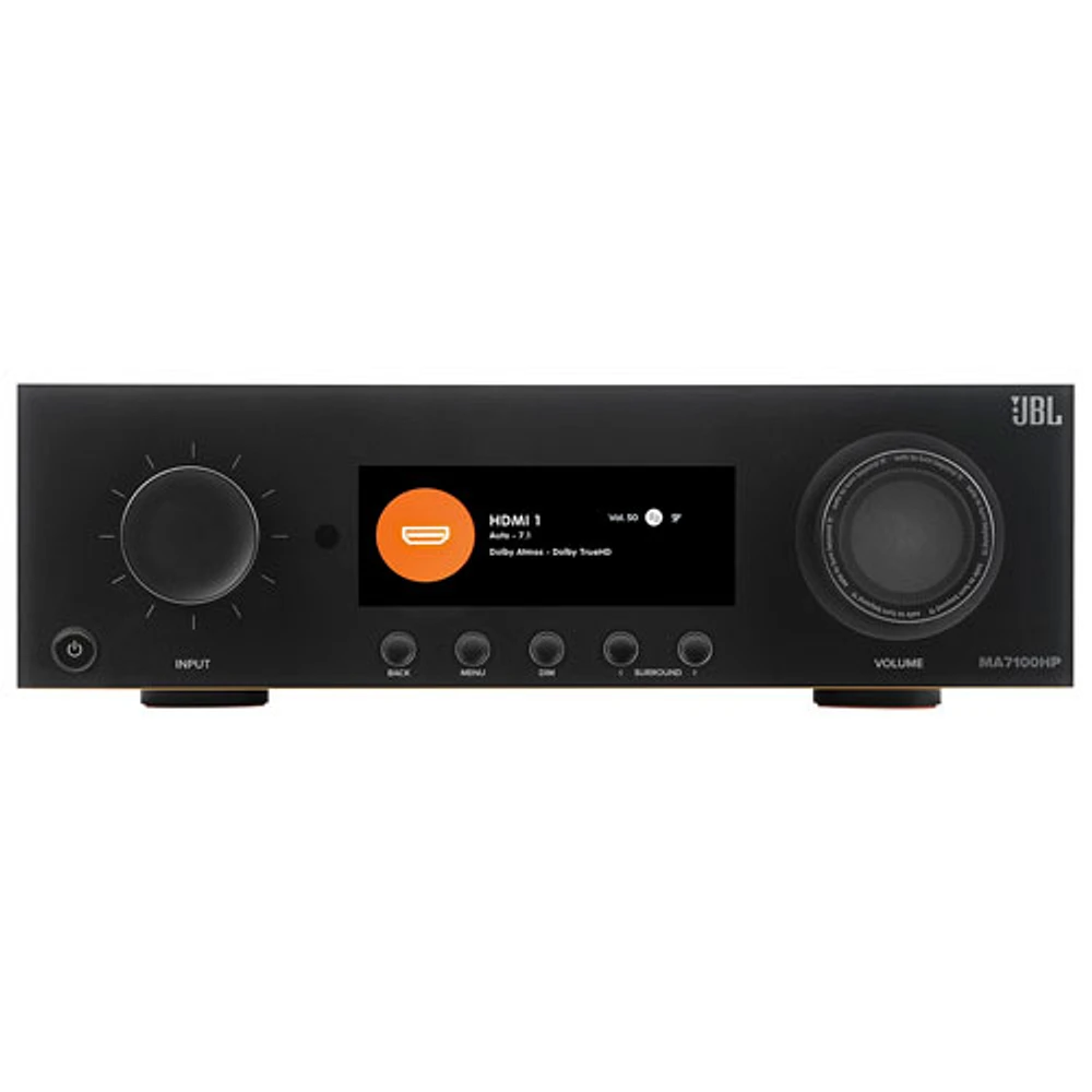 JBL MA Series JBLMA7100HPBLKAM 7.2 Channel Network 8K Ultra HD AV Receiver - Black