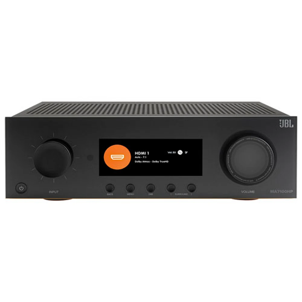 JBL MA Series JBLMA7100HPBLKAM 7.2 Channel Network 8K Ultra HD AV Receiver - Black