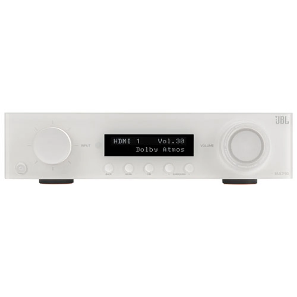 JBL MA Series JBLMA710WHTAM 7.2 Channel Network 8K Ultra HD AV Receiver - White