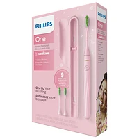 Philips One by Sonicare Electric Toothbrush Holiday Bundle (HY110006PIHOL) - Pink