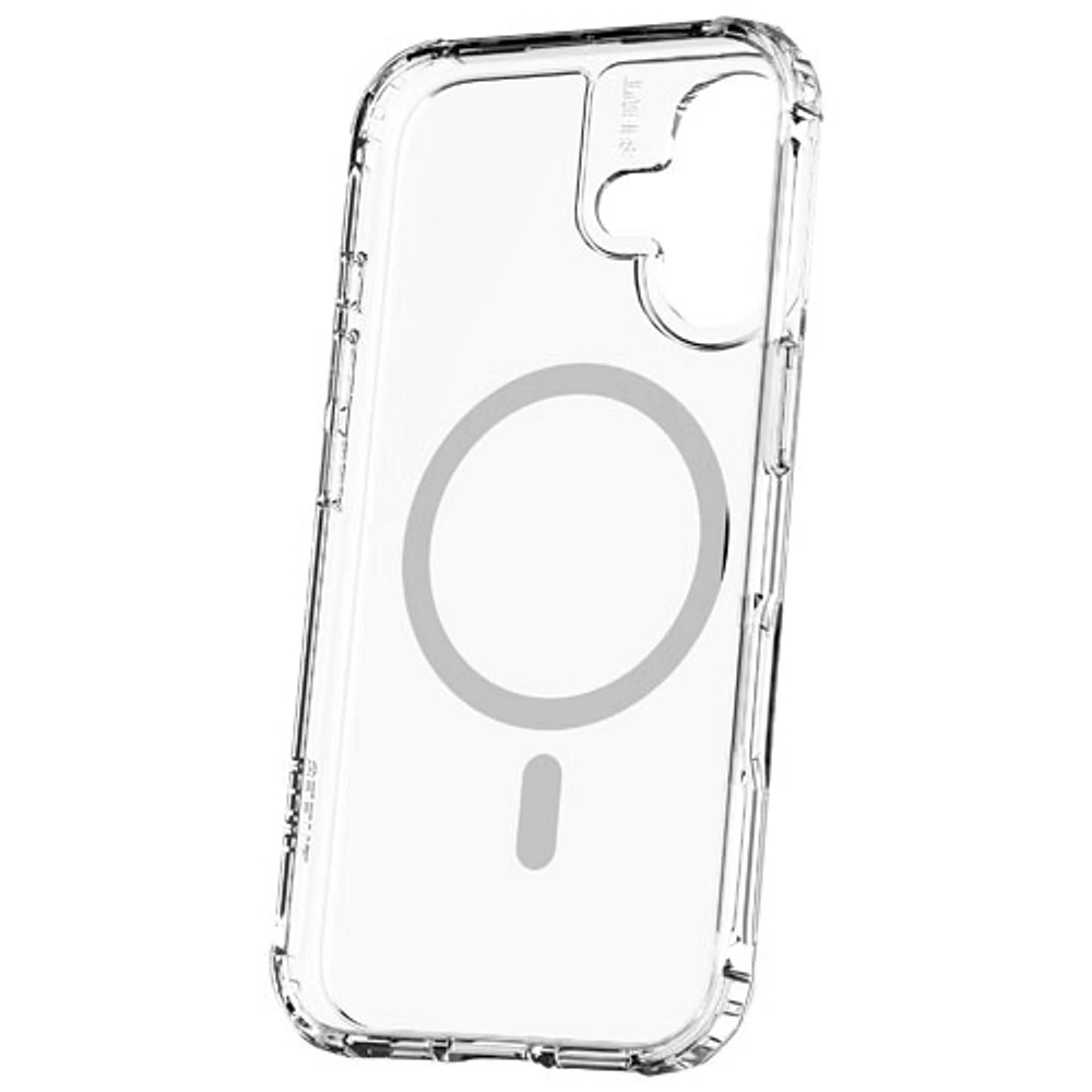 TUFF8 Rugged Fitted Hard Shell Case with Magsafe for iPhone 16 - Clear