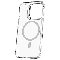 Étui rigide ajusté Rugged de TUFF8 avec MagSafe pour iPhone 16 Pro - Transparent