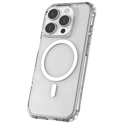 Étui rigide ajusté Rugged de TUFF8 avec MagSafe pour iPhone 16 Pro Max - Transparent