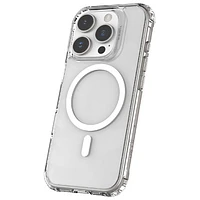 TUFF8 Rugged Fitted Hard Shell Case with Magsafe for iPhone 16 Pro Max - Clear