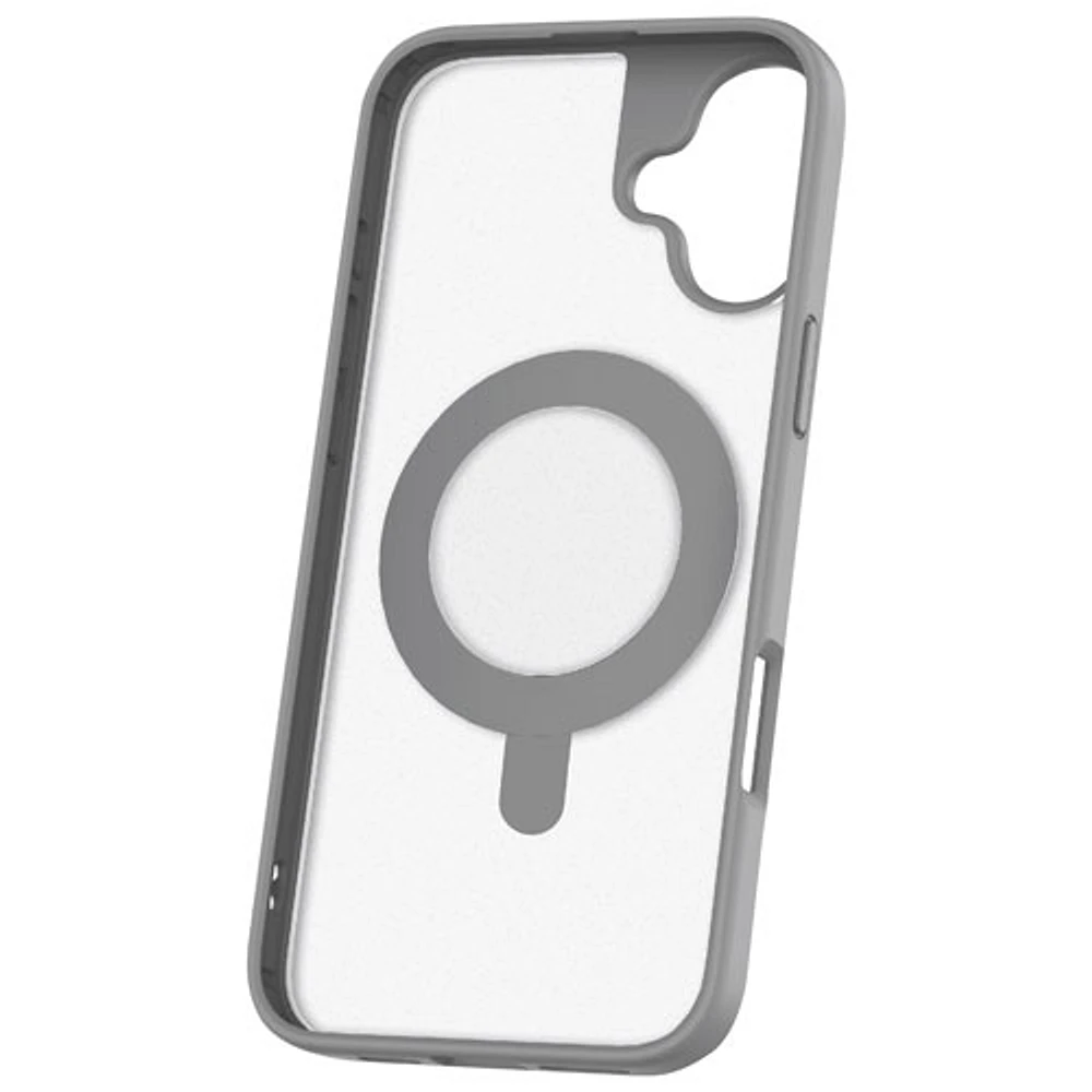 Étui rigide ajusté Glide 360 de TUFF8 avec MagSafe pour iPhone 16 - Transparent