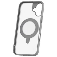 Étui rigide ajusté Glide 360 de TUFF8 avec MagSafe pour iPhone 16 - Transparent