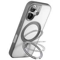 TUFF8 Glide 360 Fitted Hard Shell Case with Magsafe for iPhone 16 - Clear