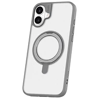 TUFF8 Glide 360 Fitted Hard Shell Case with Magsafe for iPhone 16 Plus - Clear