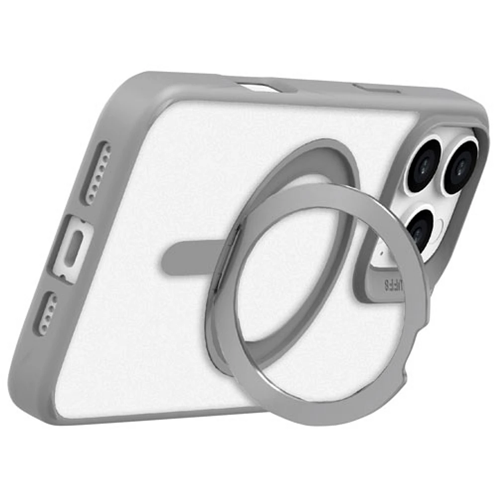 Étui rigide ajusté Glide 360 de TUFF8 avec MagSafe pour iPhone 16 Pro - Transparent