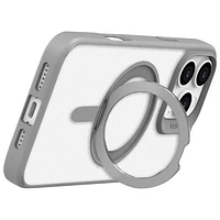 Étui rigide ajusté Glide 360 de TUFF8 avec MagSafe pour iPhone 16 Pro - Transparent