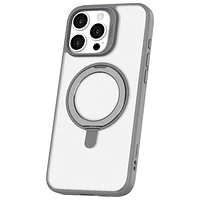 Étui rigide ajusté Glide 360 de TUFF8 avec MagSafe pour iPhone 16 Pro Max - Transparent