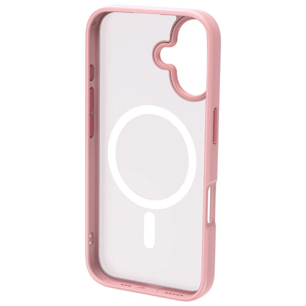 Étui rigide ajusté Glide Guard de TUFF8 avec MagSafe pour iPhone 16 Plus - Rose