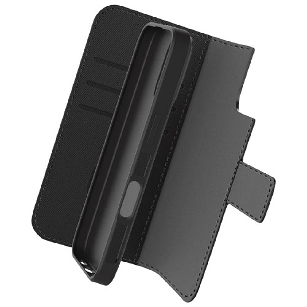 LBT 2-in-1 Switch Wallet Case with MagSafe for iPhone 16 Plus - Black