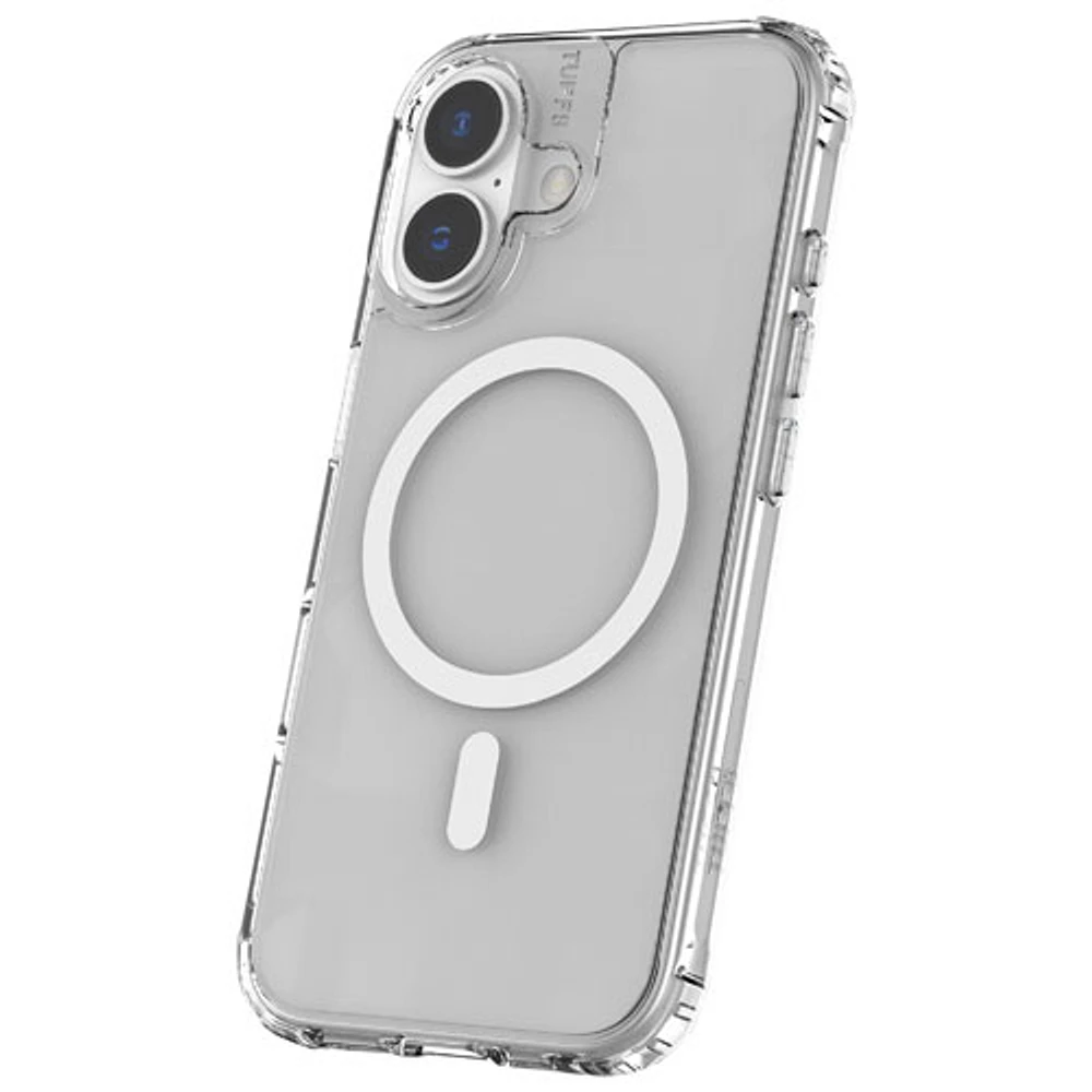 TUFF8 Fitted Hard Shell Case with Magsafe for iPhone 16 Plus - Clear