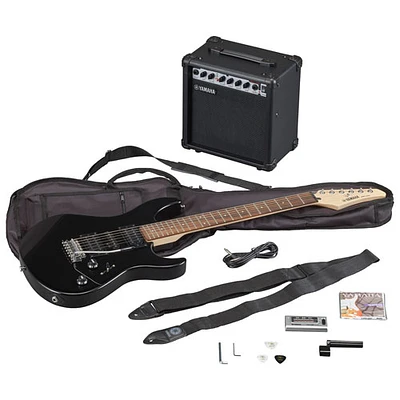 Yamaha Electric Guitar Pack (ERG121GPII) - Black