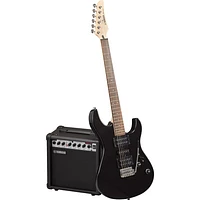 Yamaha Electric Guitar Pack (ERG121GPII) - Black