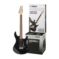 Ensemble avec guitare électrique de Yamaha (ERG121GPII) - Noir