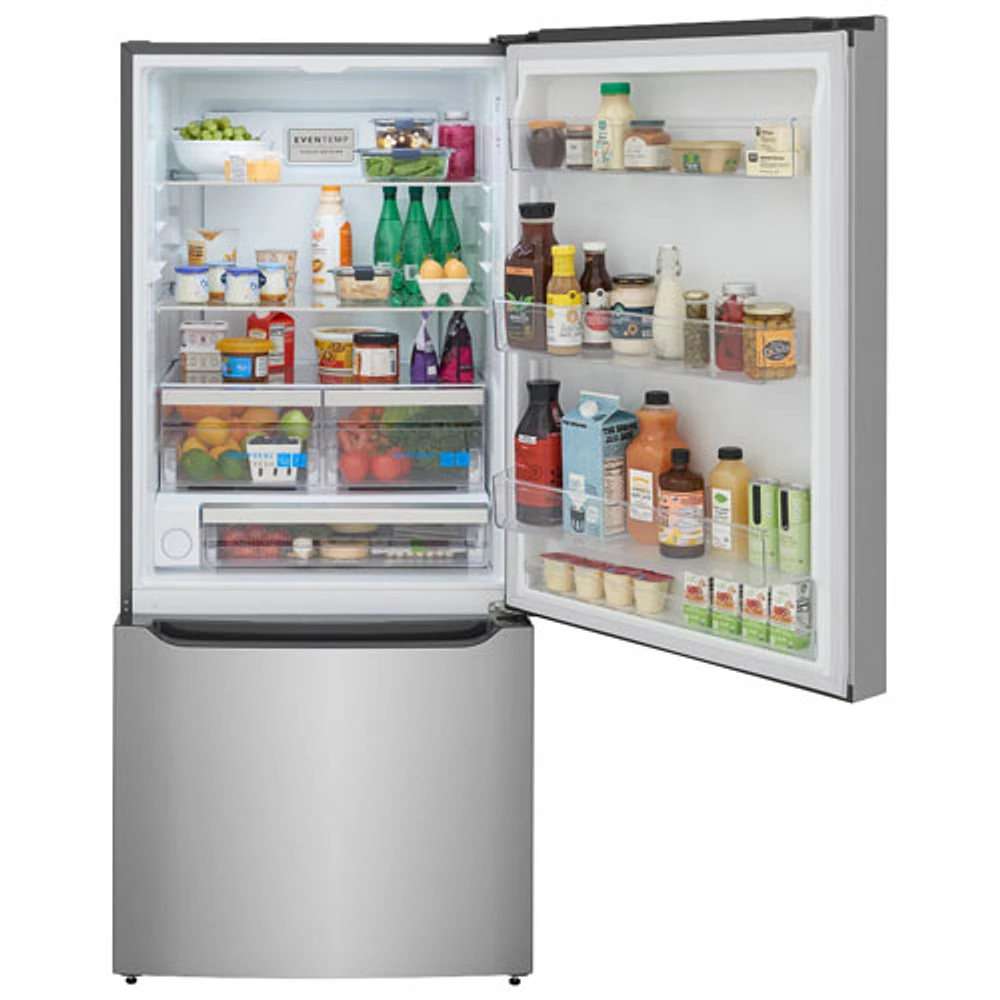 Frigidaire Gallery 30" 20.3 Cu. Ft. Bottom Freezer Refrigerator (GRBN2012AF) - Stainless Steel