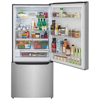 Frigidaire Gallery 30" 20.3 Cu. Ft. Bottom Freezer Refrigerator (GRBN2012AF) - Stainless Steel