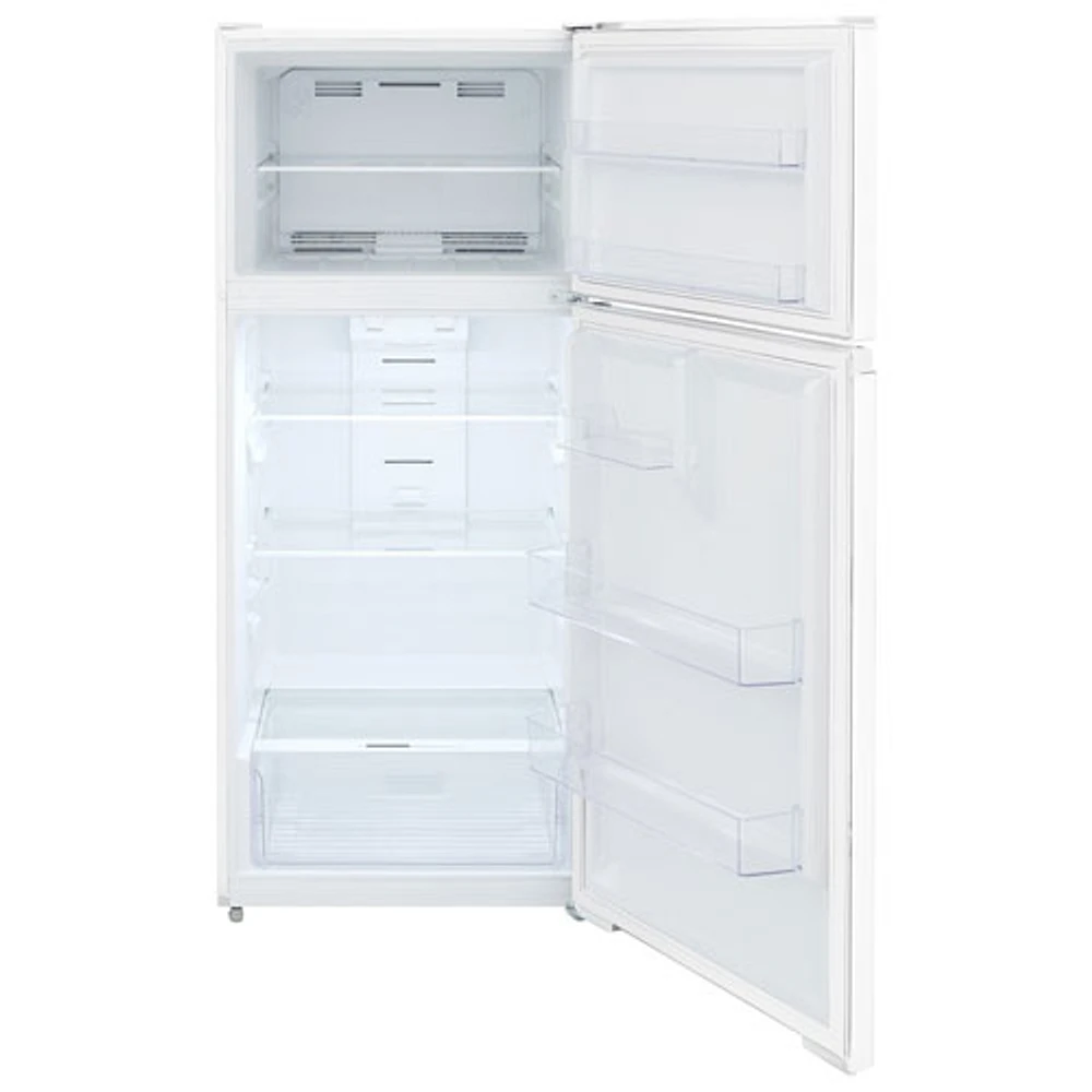 Réfrigérateur à congélateur supérieur 16 pi³ 28 po de Frigidaire (FRTE1622AW) - Blanc