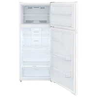 Réfrigérateur à congélateur supérieur 16 pi³ 28 po de Frigidaire (FRTE1622AW) - Blanc