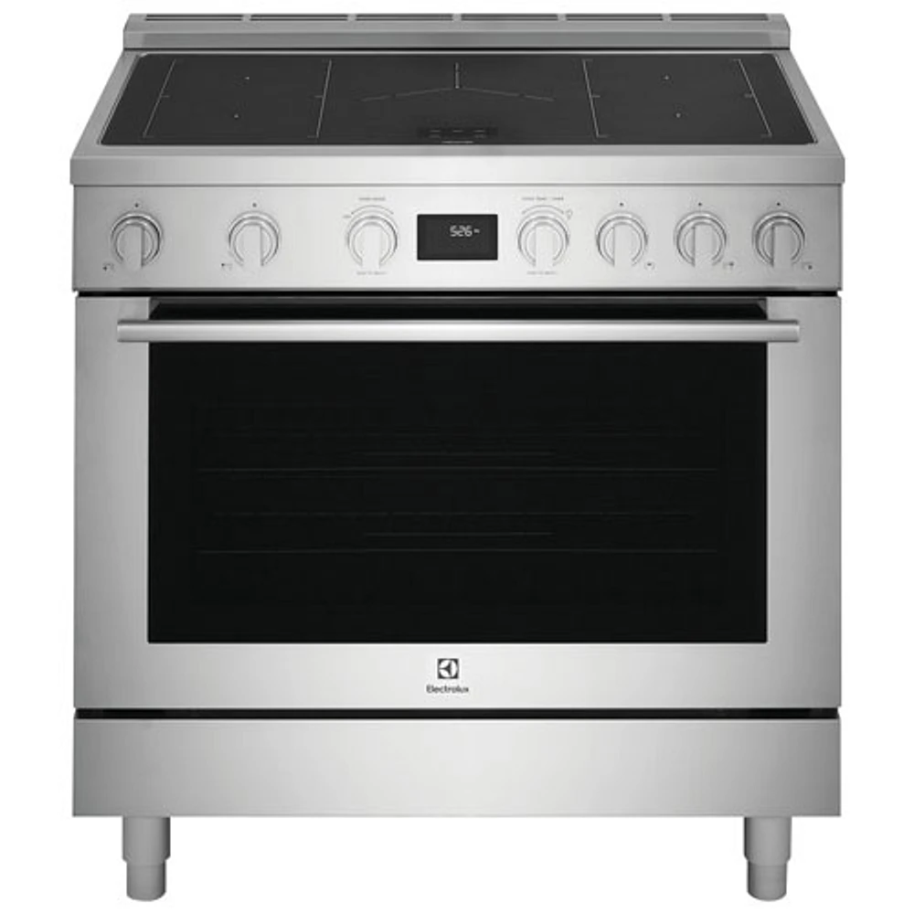 Electrolux 36" 4.4 Cu. Ft. True Convection 5-Element Freestanding Induction Range (ECFI3668AS) - Stainless Steel