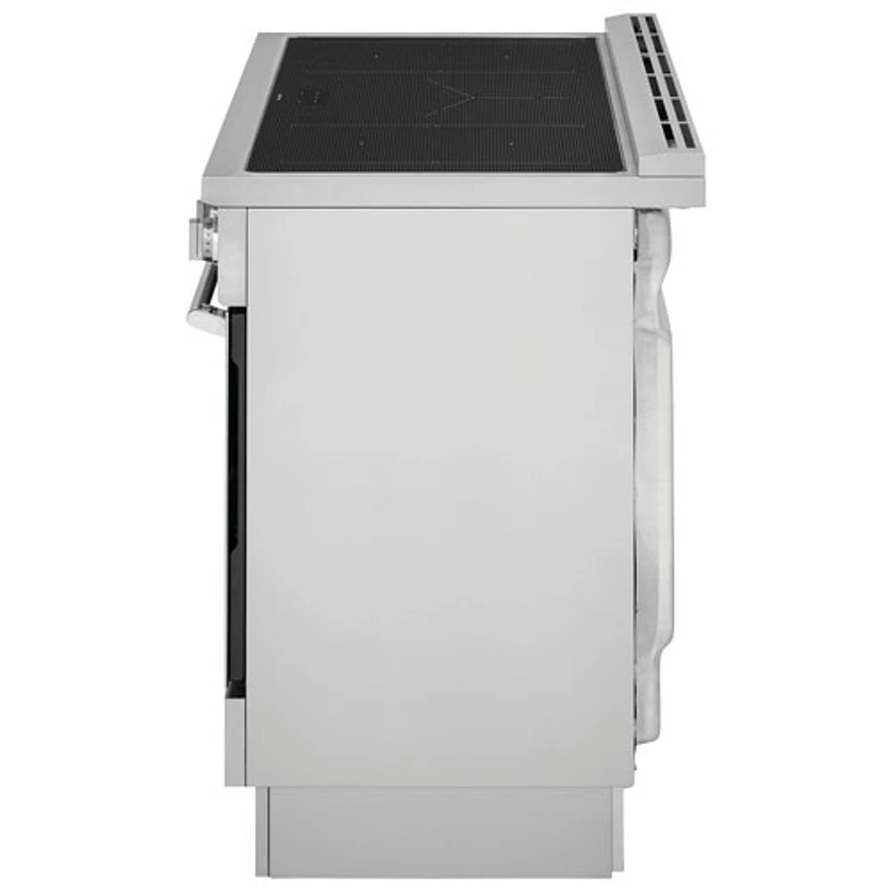 Cuisinière à induction autonome à 5 éléments avec convection véritable 4,4 pi³ 36 po d'Electrolux (ECFI3668AS) - Inox