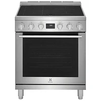 Electrolux 30" 4.6 Cu. Ft. True Convection Freestanding Induction Range (ECFI3068AS) - Stainless Steel