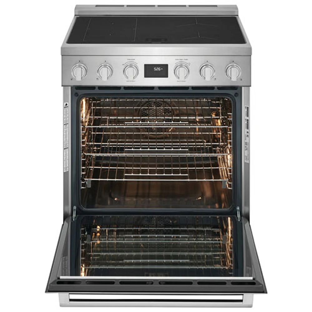 Electrolux 30" 4.6 Cu. Ft. True Convection Freestanding Induction Range (ECFI3068AS) - Stainless Steel